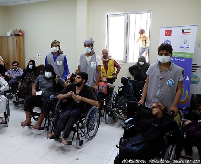 صورة مشروع توفير الكراسي المتحركة للمرضى غير القادرين