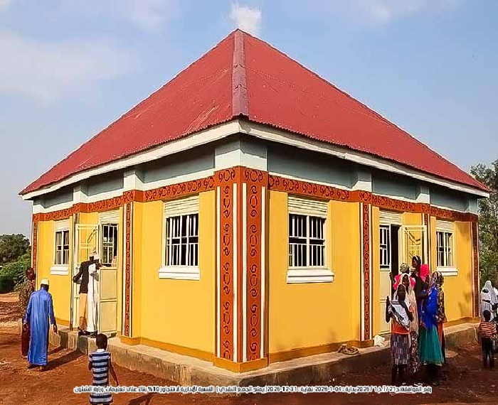 صورة مشروع بناء مسجد في أوغندا باسم / المرحومه بإذن الله مضاوي جدي العتيبي